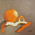 Orange, Obst, Öl, Silvia Bartsch