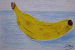 Silvia Bartsch, Künstlerin, Zeichnung, Banane